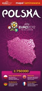 Obrazek Polska 1:750 000 Euro 2012 mapa samochodowa laminowana