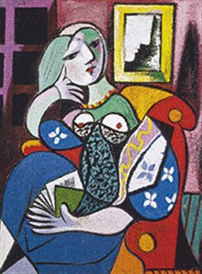 Bild von Puzzle Piatnik Picasso Kobieta z książką 1000