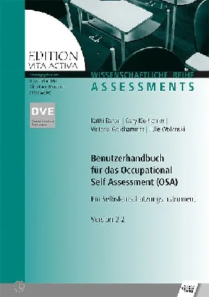 Obrazek BARON, K: BENUTZERHANDBUCH F. OCCUPATIONAL SELF ASSESSMENT