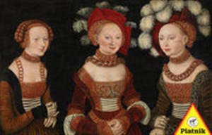 Bild von Puzzle Piatnik Cranach Księżniczki 1000