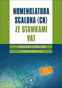 Obrazek Nomenklatura scalona (CN) ze stawkami VAT/KS1359 KS1359