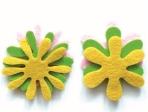 Bild von Stokrotki z filcu 6szt