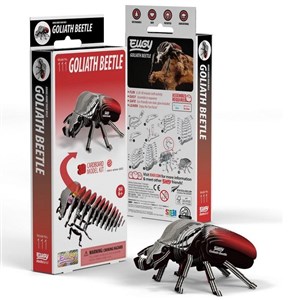 Obrazek Chrząszcz Goliat Eugy. Eko Układanka 3D