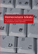 Homeostaza... - Arkadiusz Jabłoński -  polnische Bücher