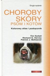 Obrazek Choroby skóry psów i kotów Kolorowy atlas i podręcznik