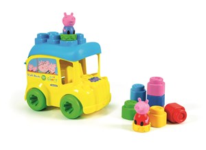 Obrazek Klocki miękkie clemmy Autko Peppa Pig 17248