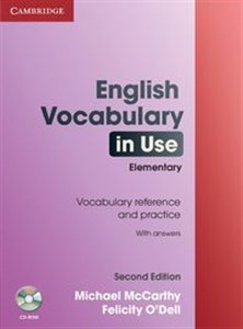 Bild von English Vocabulary in Use Elementary with answers + CD