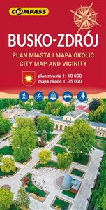 Bild von Busko-Zdrój plan miasta i mapa okolic