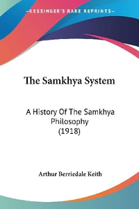 Bild von KEITH, A: SAMKHYA SYSTEM