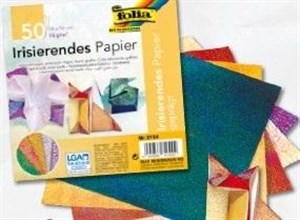 Obrazek Papier opalizujący 14x14cm 50szt