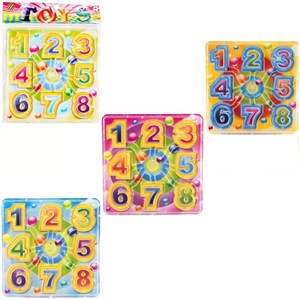 Obrazek Labirynt dla kulek i cyferki