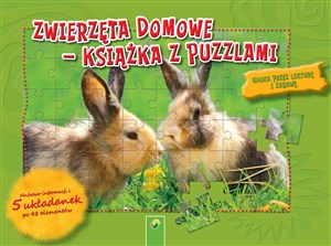 Bild von Książka z puzzlami. Zwierzęta domowe