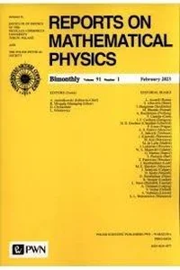 Bild von Reports on Mathematical Physics 91/1