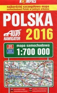 Bild von Polska 2016 Mapa samochodowa 1:700 000