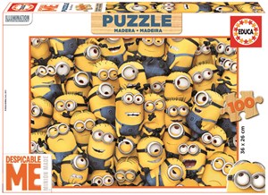 Bild von Puzzle drewniane 100 elementów