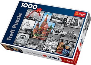 Obrazek Puzzle 1000 Moskwa kolaż