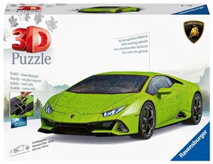 Obrazek Puzzle 3D Lamborghini Huracn Evo verde