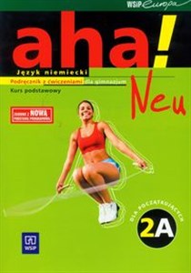 Obrazek Aha! 2A Podręcznik z ćwiczeniami z płytą CD Gimnazjum