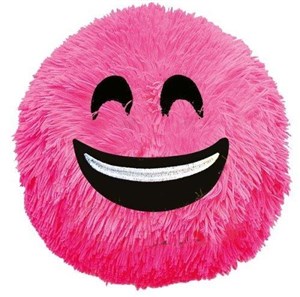 Obrazek Piłka Fuzzy Ball S'cool Smile różowa D.RECT