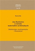 Książka : Jan Karłow... - Maciej Rak