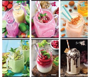 Bild von Zeszyt A5/54K Smothie (10szt) STREET