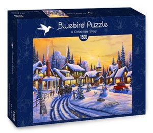 Obrazek Puzzle 1500 Świąteczna opowieść