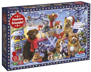 Bild von Puzzle 150 Świąteczni przyjaciele G3