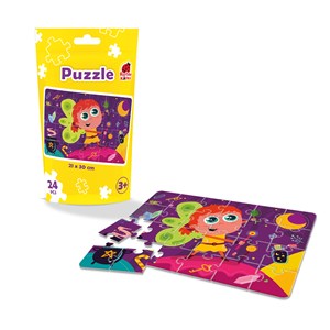 Bild von Puzzle 24 saszetka Wróżka RK1130-05