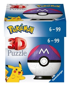 Bild von Puzzle 3D Pokemon Master Ball