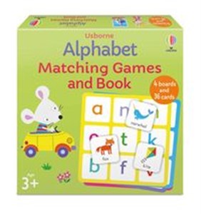 Bild von Alphabet Matching Games and Book