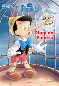 Bild von Pinokio Długi nos Pinokia Czytanka wyklejanka