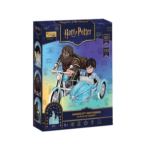 Obrazek Puzzle 192 3D Harry Potter Motocykl Hagrida 306-540313