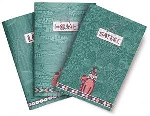 Bild von Zeszyt A6/32K gładki Green Forest (3szt)