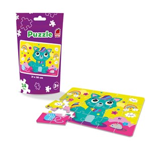 Obrazek Puzzle 24 saszetka Kot RK1130-06