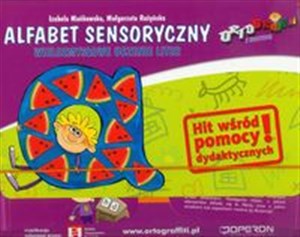 Obrazek Ortograffiti z Bratkiem Alfabet sensoryczny Wielozmysłowe uczenie liter
