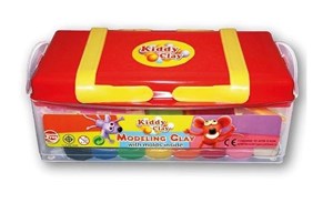 Obrazek Plastelina bezglutenowa 8 kol + akcesoria