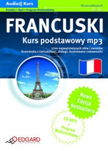 Obrazek Francuski Kurs podstawowy MP3 dla początkujących A1-A2