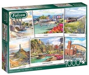 Obrazek Puzzle 1000 Falcon Walia G3