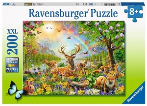 Bild von Puzzle dla dzieci: 200 Leśne zwierzęta