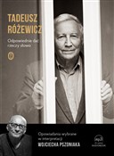 Książka : [Audiobook... - Tadeusz Różewicz