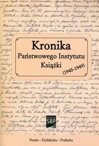 Bild von Kronika Państwowego Instytutu Książki 1945-1949