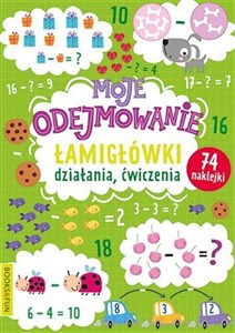 Obrazek Moje odejmowanie. Łamigłówki, działania, ćwiczenia