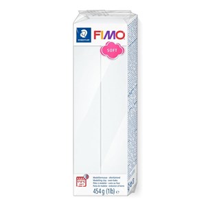 Bild von Masa termoutwardzalna Fimo 454g biały