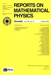 Obrazek Reports on Mathematical Physics 90/2