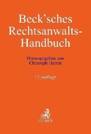 Obrazek BECK'SCHES RECHTSANWALTS-HANDBUCH