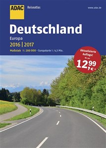 Bild von ReiseAtlas ADAC. Deutschland, Europa 2016/2017