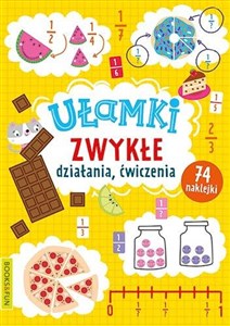 Obrazek Ułamki zwykłe. Działania, ćwiczenia