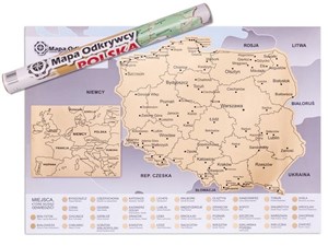 Bild von Mapa Odkrywcy - Polska - ulepszona zdrapka