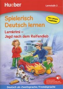 Obrazek Spielerisch Deutsch lernen Lernkrimi - Jagd nach dem Reifendieb Lernstufe 2