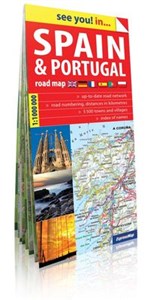 Bild von Spain and Portugal see you! in papierowa mapa samochodowa 1:1 000 000